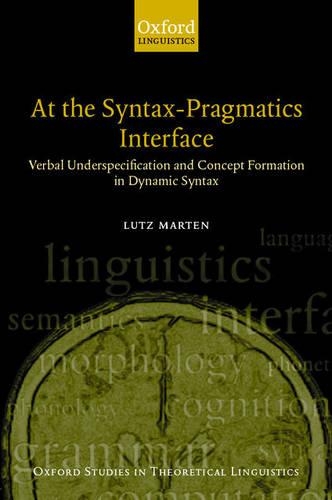 At the Syntax-pragmatics Interface