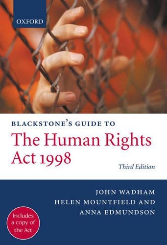 Blackstone's Guide to the Human Rights Act 1998