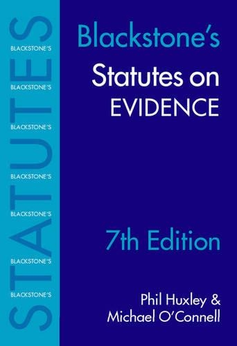 Statutes on Evidence