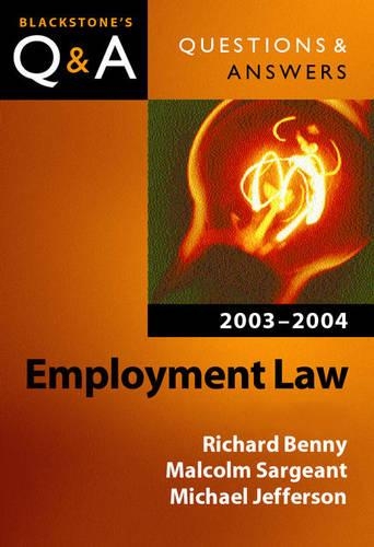 Employment Law 2003-2004