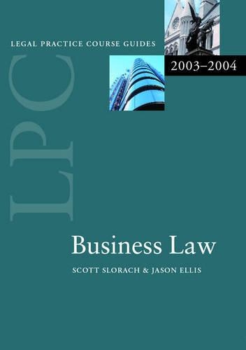 LPC Business Law 2003-2004
