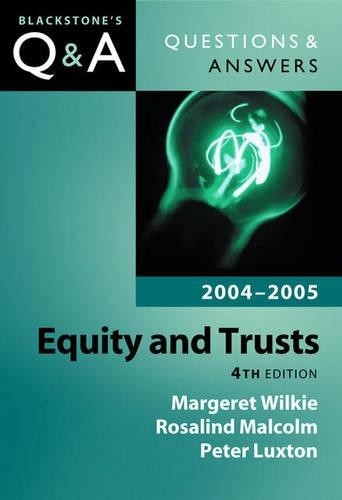 Equity and Trusts