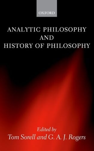 Analytic Philosophy and History of Philosophy