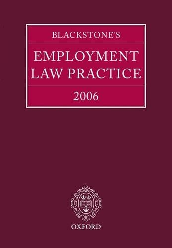 Blackstone's Employment Law Practice 2006