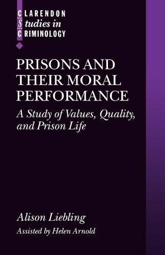 Prisons and their Moral Performance