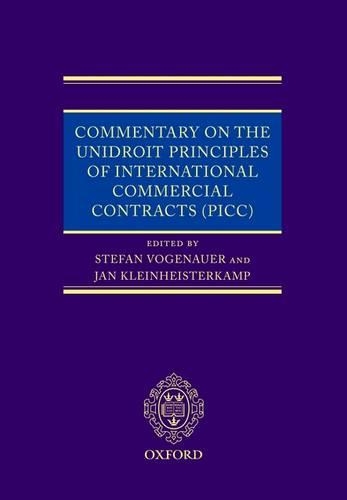 Commentary on the UNIDROIT Principles of International Commercial Contracts