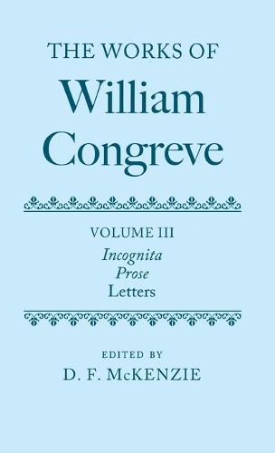 The Works of William Congreve