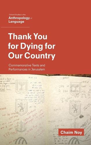 Thank You for Dying for Our Country