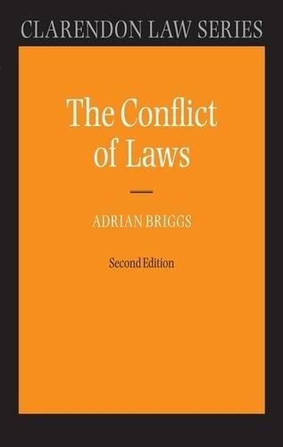 The Conflict of Laws