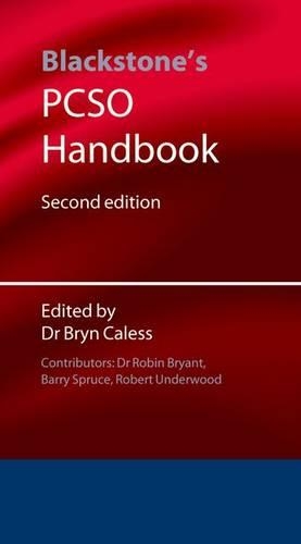 Blackstone's PCSO Handbook