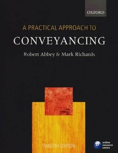 Practical Approach to Conveyancing