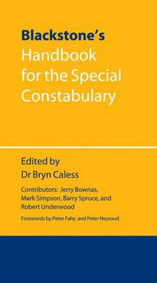 Blackstone's Handbook for the Special Constabulary