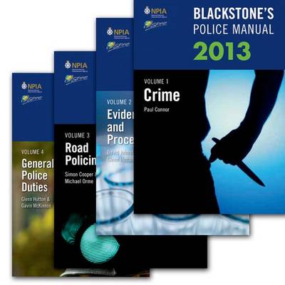 Blackstone's Police Manuals 2013: v. 1-4