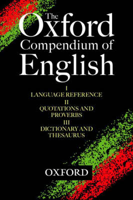 The Oxford Compendium of English