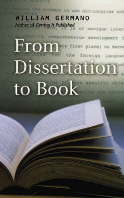From Dissertation to Book