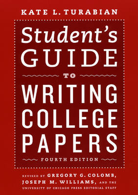 Student's Guide to Writing College Papers