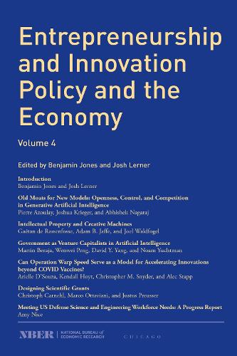 Entrepreneurship and Innovation Policy and the Economy Volume 4