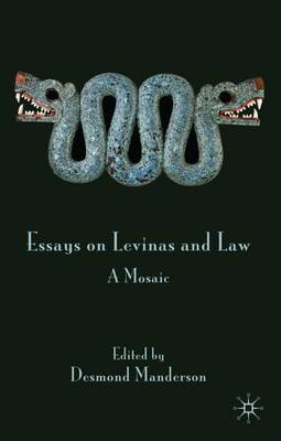 Essays on Levinas and Law