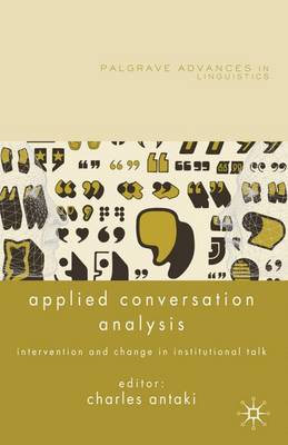 Applied Conversation Analysis