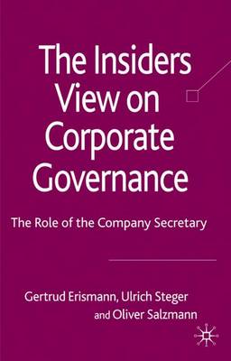 The Insider's View on Corporate Governance