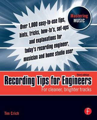 Recording Tips for Engineers
