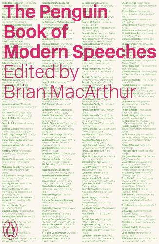 The Penguin Book of Modern Speeches