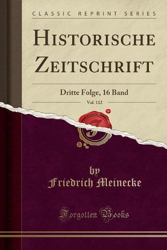 Historische Zeitschrift, Vol. 112