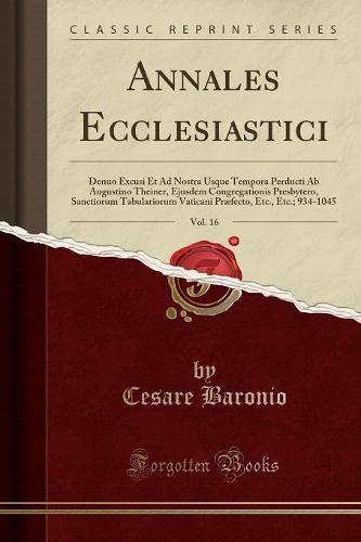 Annales Ecclesiastici, Vol. 16