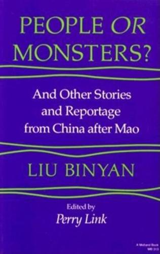 People or Monsters?
