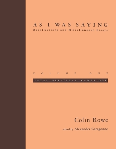 As I Was Saying Volume 1