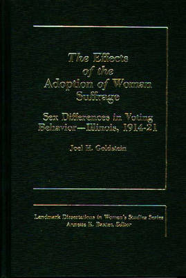 The Effects of the Adoption of Woman Suffrage