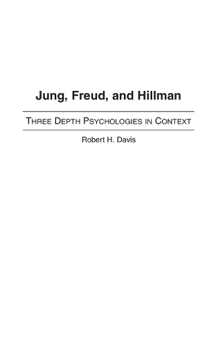 Jung, Freud, and Hillman