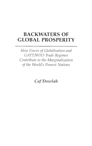 Backwaters of Global Prosperity