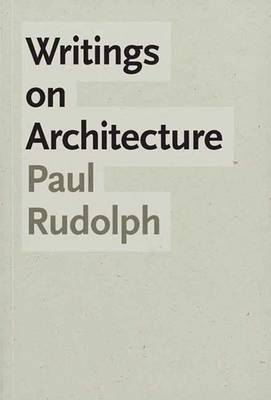 Writings on Architecture