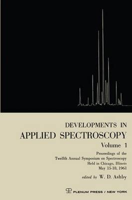 Developments in Applied Spectroscopy: Volume 1