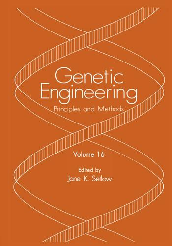 Genetic Engineering: Principles and Methods