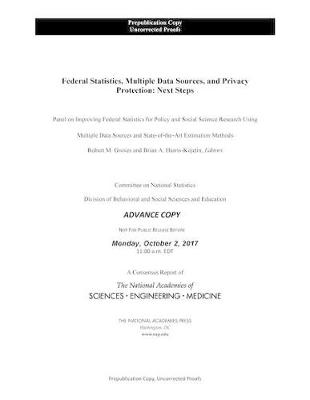Federal Statistics, Multiple Data Sources, and Privacy Protection