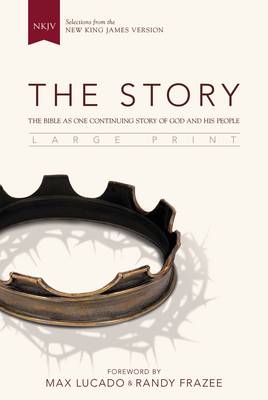 NKJV, The Story, Large Print, Hardcover