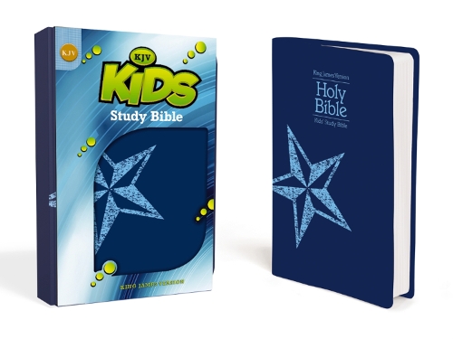 KJV, Kids Study Bible, Leathersoft, Blue