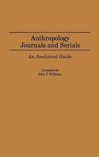 Anthropology Journals and Serials