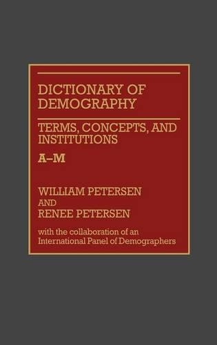 Dictionary of Demography