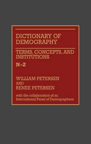 Dictionary of Demography