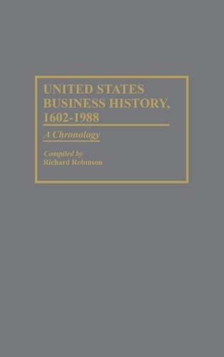 United States Business History, 1602-1988