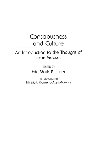 Consciousness and Culture