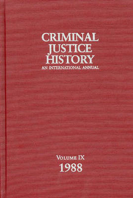 Criminal Justice History