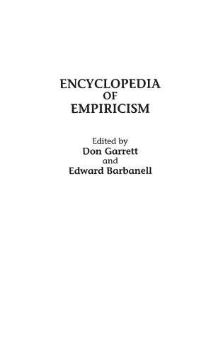 Encyclopedia of Empiricism