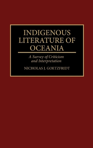 Indigenous Literature of Oceania