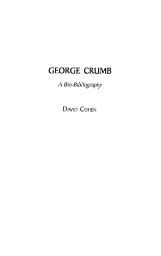 George Crumb