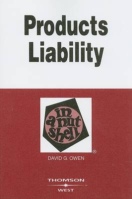 Products Liability in a Nutshell