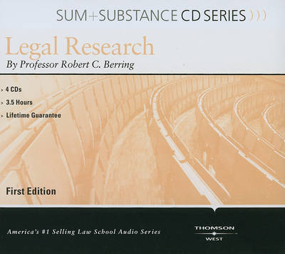 Sum and Substance Audio on Legal Research, Legal Information and the 1st Year of Law School